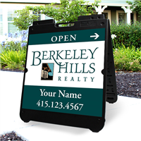 Berkeley Hills Open House Signs