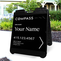 Compass Open House Signs 24"