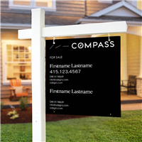 Compass 24"x24" For Sale Panel-D3-Dual Agents